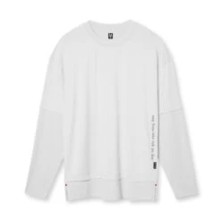 0842. 3D-Lite® 2.0 Layered Long Sleeve - White "OTWR"