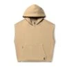 0844. Tech Essential™ Raw Hem Cutoff Hoodie - Khaki -Fashion Shop 0844Hoodie Khaki 033ba410 5fb5 406e a88d 52bc8b6b5d79