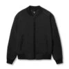 0858. Ripstop Insulated Bomber Jacket - Black 1 0858. Ripstop Insulated Bomber Jacket - Black -Fashion Shop 0858Jacket Black