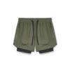 0865. Tetra-Lite® 5" Liner Short - Olive "Bracket"/Black