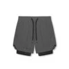 0866. Tetra-Lite® 7" Liner Short - Raven "ASRV"/Black -Fashion Shop 0866Shorts Raven