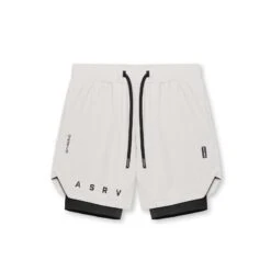 0866. Tetra-Lite® 7" Liner Short - Stone "ASRV"/Black