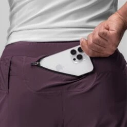 0866. Tetra-Lite® 7" Liner Short - Deep Purple "Cyber"/White 13 0866. Tetra-Lite® 7" Liner Short - Deep Purple "Cyber"/White -Fashion Shop 0866 DeepPurple Cyber TetraLite 2