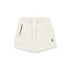 0867. Tech-Terry™ Sidelock Sweat Short - Ivory Cream -Fashion Shop 0867 IvoryCream