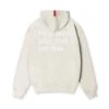 0874. Tech-Terry™ Zip Pocket Hoodie - Stone/White "OTWR" -Fashion Shop 0874Hoodie SW Back