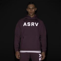 0905. Tech-Terry™ Weather-Ready Training Hoodie - Deep Purple "ASRV" 11 0905. Tech-Terry™ Weather-Ready Training Hoodie - Deep Purple "ASRV" -Fashion Shop 0905 DeepPurple TrainingHoodie 5