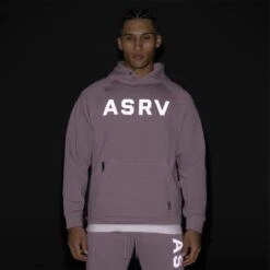0905. Tech-Terry™ Weather-Ready Training Hoodie - Moonscape "ASRV" -Fashion Shop 0905 Moonscape TrainingHoodie 5