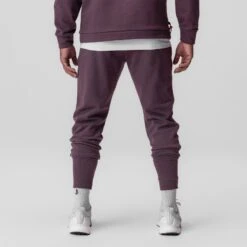 0915. Tech-Terry™ High Rib Jogger - Deep Purple "ASRV" 10 0915. Tech-Terry™ High Rib Jogger - Deep Purple "ASRV" -Fashion Shop 0915 DeepPurple ASRV HiRibJogger 1