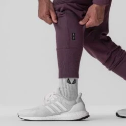 0915. Tech-Terry™ High Rib Jogger - Deep Purple "ASRV" 11 0915. Tech-Terry™ High Rib Jogger - Deep Purple "ASRV" -Fashion Shop 0915 DeepPurple ASRV HiRibJogger 2