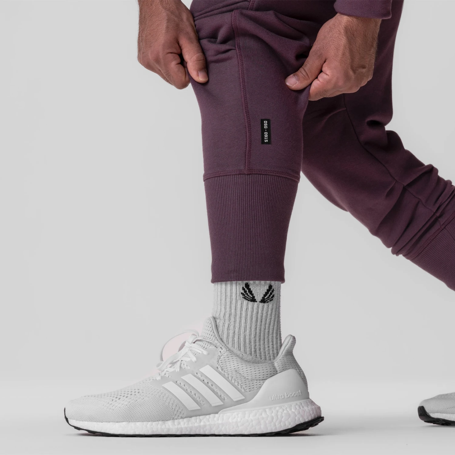 0915. Tech-Terry™ High Rib Jogger - Deep Purple "ASRV" 7 0915. Tech-Terry™ High Rib Jogger - Deep Purple "ASRV" - Image 5