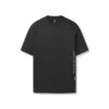 0918. AeroSilver® Fitted Tee - Black "OTWR"