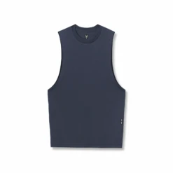 0926. Supima® Muscle Tank - Navy