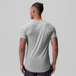 0948. Laser-Vent™ Established Tee - Slate Grey -Fashion Shop 0948 SlateBack