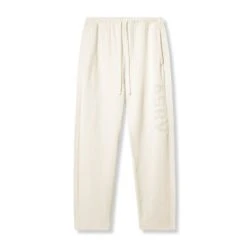 0957. Waffle Knit Relaxed Sweatpant - Cream