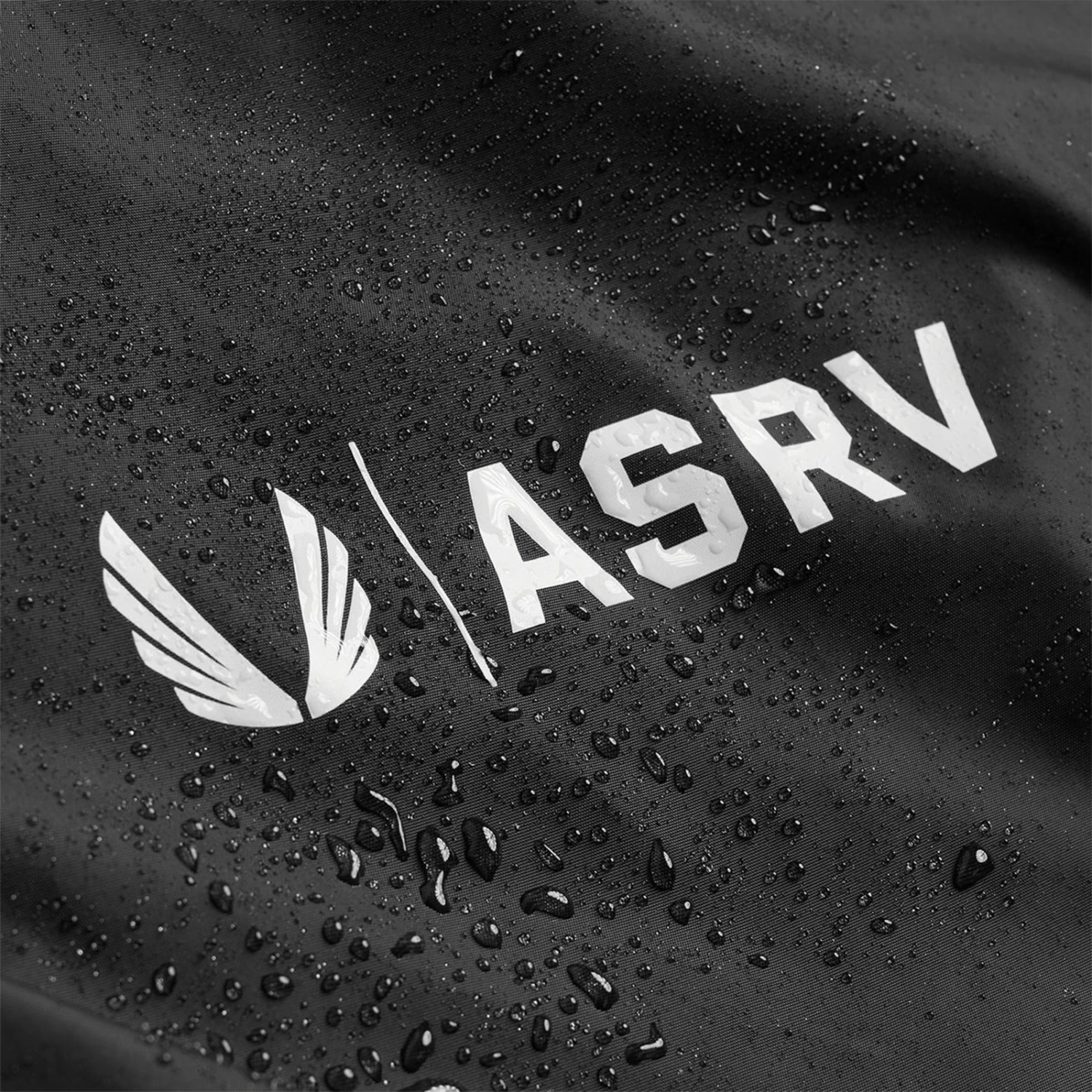 0963. Waterproof Drawstring Rec Bag - Black 4 0963. Waterproof Drawstring Rec Bag - Black - Image 2