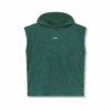 0983. Reversible 2-in-1 Cutoff Hoodie - Forest Green -Fashion Shop 0983 Forest 2