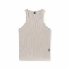 0986. Creora® Tech Ribbed Tank - Chai