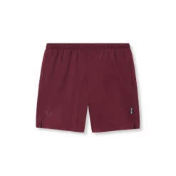 0988. Reversible 2-in-1 Short - Crimson -Fashion Shop 0988 Crimson 2