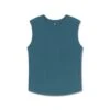 1060. Creora® Cotton Modal Cutoff Tank - Storm -Fashion Shop 1060 STORM