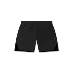 1064. Tetra-Lite® 6" Bonded Training Short - Black