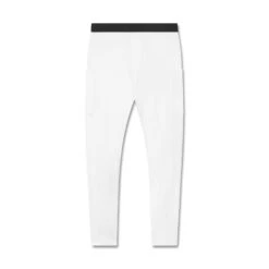 1065. Creora® Cotton Modal Side Pocket Legging - White