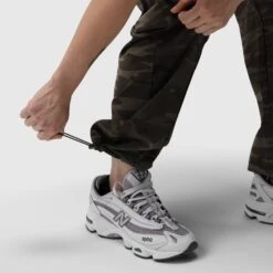 W036. Ripstop Relaxed Track Pant - Dark Camo -Fashion Shop 7M3A6326