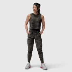 W020. AeroSilver® Tank Top - Dark Camo "RP"