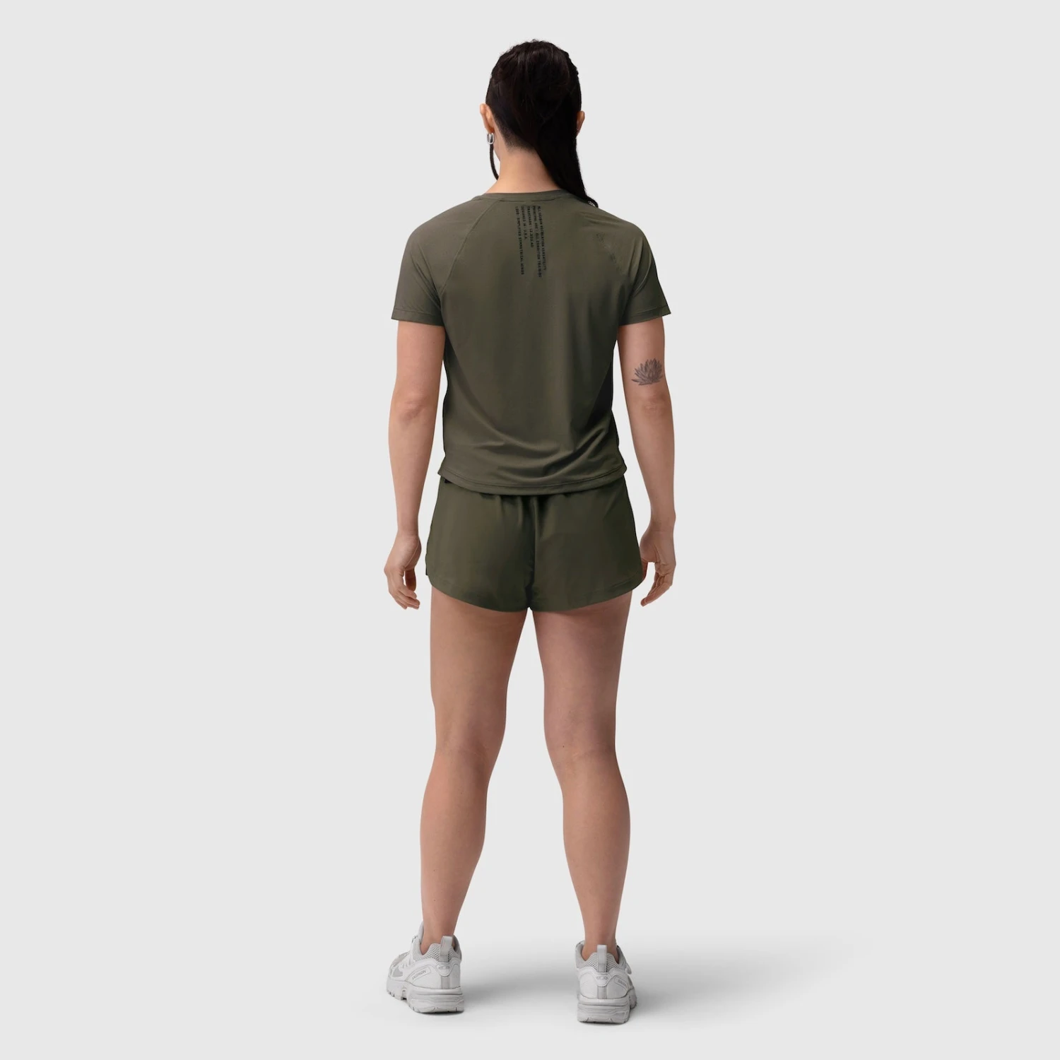 W017. Laser-Vent™ Established Tee - Olive 4 W017. Laser-Vent™ Established Tee - Olive - Image 2