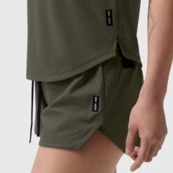 W017. Laser-Vent™ Established Tee - Olive 11 W017. Laser-Vent™ Established Tee - Olive -Fashion Shop 7M3A6629 ARMYOLIVE