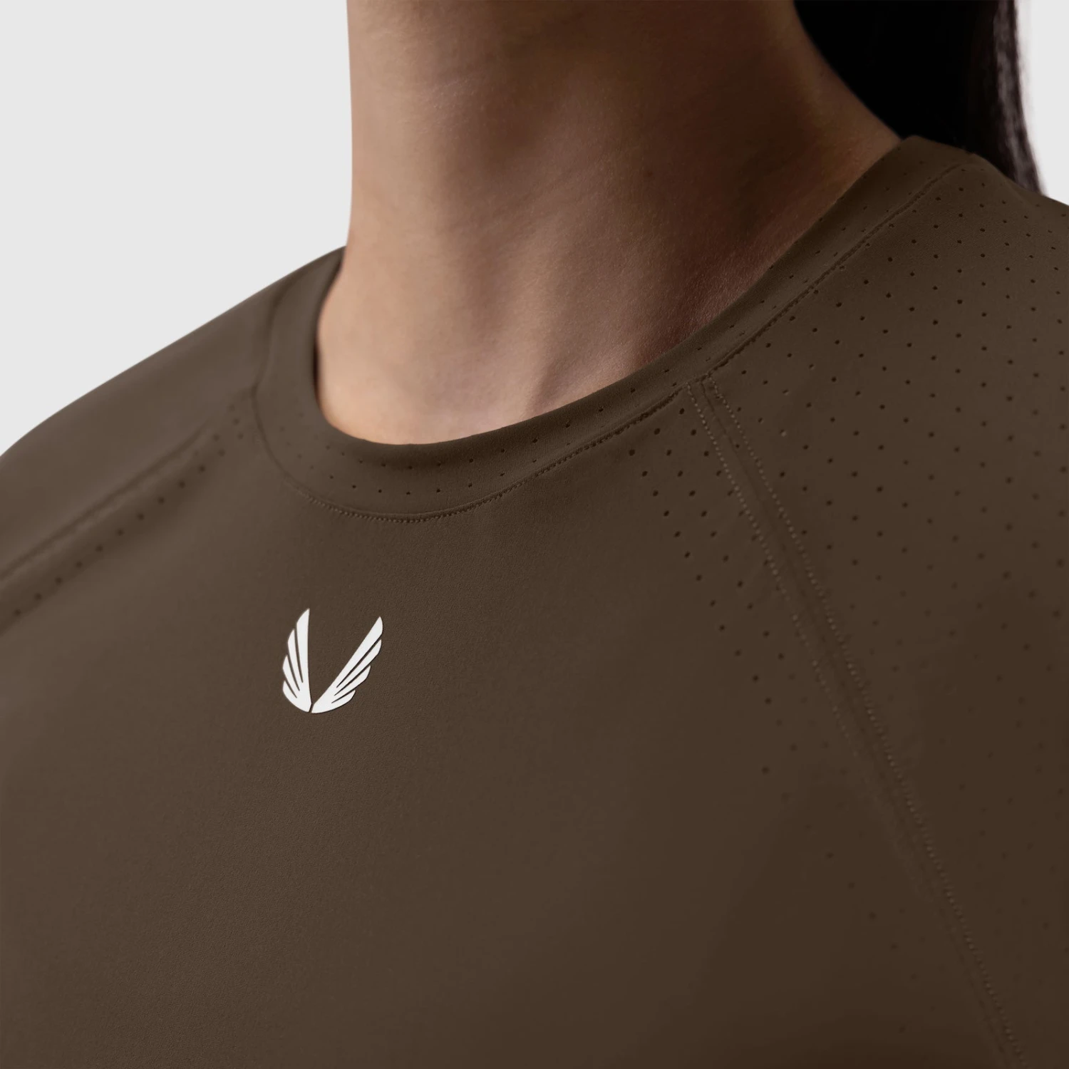 W017. Laser-Vent™ Established Tee - Dark Earth 5 W017. Laser-Vent™ Established Tee - Dark Earth - Image 3