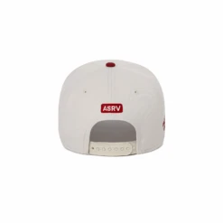 New Era® 9Forty® A-Frame Hat - Stone/Crimson Two Tone -Fashion Shop 9FORTY CRIMSON3