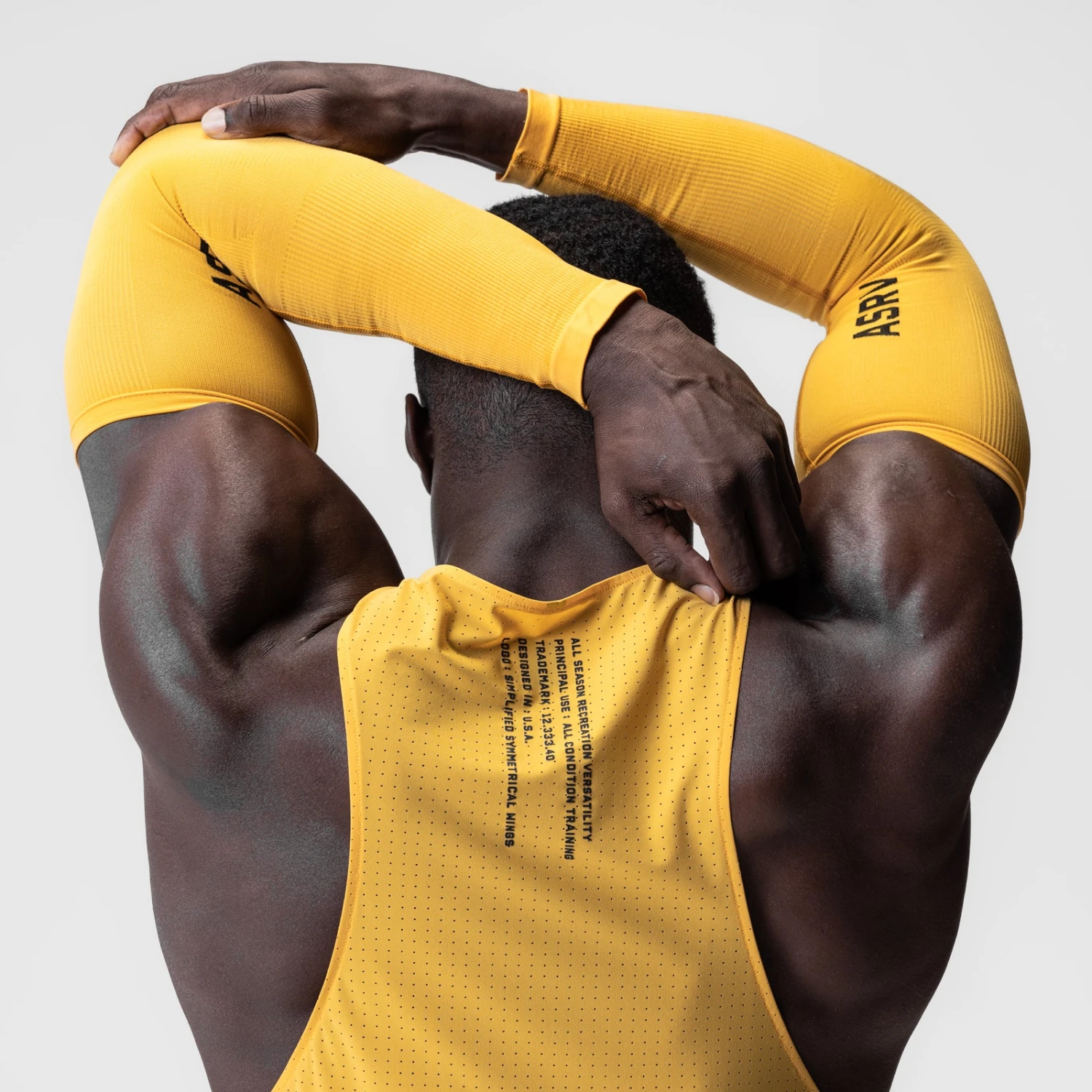 0940. Body-Mapped Arm Sleeve - Amber 5 0940. Body-Mapped Arm Sleeve - Amber - Image 3