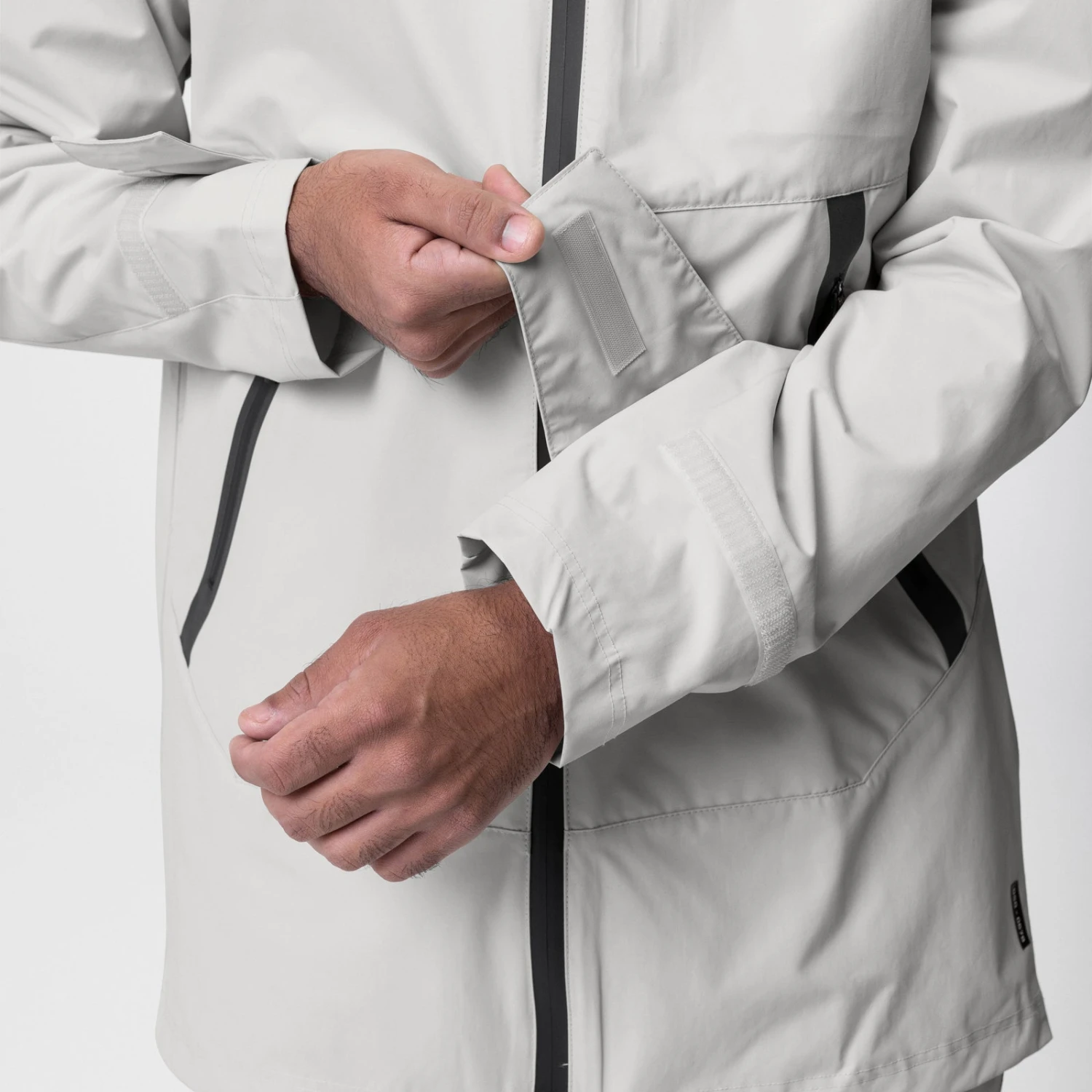 0678. Hipora® Tech Parka - Stone 8 0678. Hipora® Tech Parka - Stone - Image 6