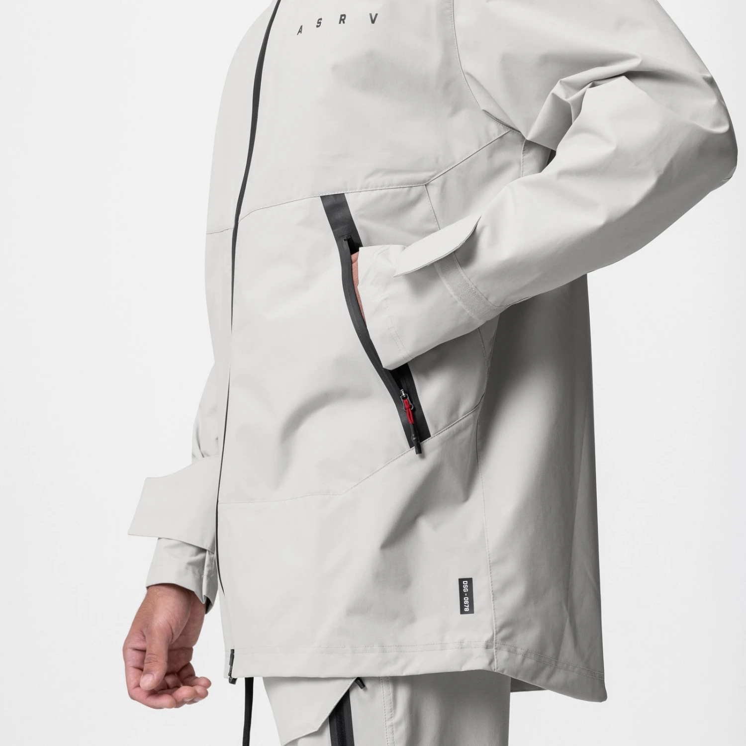 0678. Hipora® Tech Parka - Stone 7 0678. Hipora® Tech Parka - Stone - Image 5