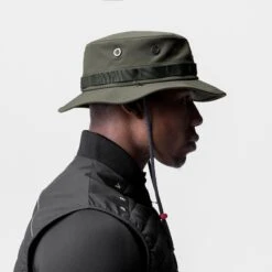 0718. Waterproof Vented Boonie Hat - Dark Olive -Fashion Shop ASRV Spring 23 E Comm 369 olive
