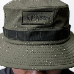 0718. Waterproof Vented Boonie Hat - Dark Olive -Fashion Shop ASRV Spring 23 E Comm 371 olive