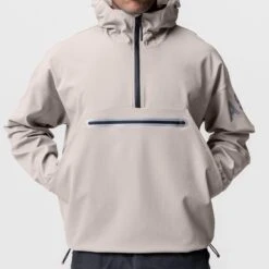 0717. Weather-Ready Anorak Jacket - Chai -Fashion Shop ASRV Spring 23 E Comm 55