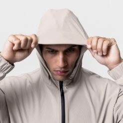 0717. Weather-Ready Anorak Jacket - Chai -Fashion Shop ASRV Spring 23 E Comm 60