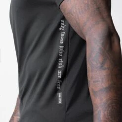 0716. Core Mesh Established Tee - Black -Fashion Shop ASRVSpring23E Comm 349 Edit