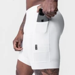 0746. WarpFlexx™ Side Pocket 1/2-Length Legging - White -Fashion Shop ASRVSpring23E Comm 447 Edit