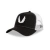New Era® 9Forty® A-Frame Trucker Hat - Black/White "Wings"