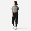 ASRV X Equinox AeroSilver® Cropped Training Tee - Sage -Fashion Shop Aerosilver Tee Sage FULL