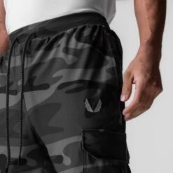 0825. Tetra-Lite® Cargo High Rib Jogger - Black Camo "Reflective" -Fashion Shop BLACKCAMO CargoHiRib2