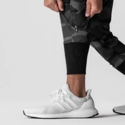 0825. Tetra-Lite® Cargo High Rib Jogger - Black Camo "Reflective" -Fashion Shop BLACKCAMO CargoHiRib6