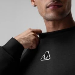 1020. Dri-Core™ Oversized Crewneck - Black -Fashion Shop BLACK 1020 OversizedCrewneck 3