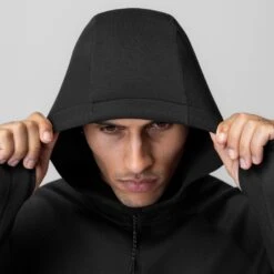 1023. Dri-Core™ Zip Hoodie - Black -Fashion Shop BLACK 1023 ASRV ZipHoodie 5