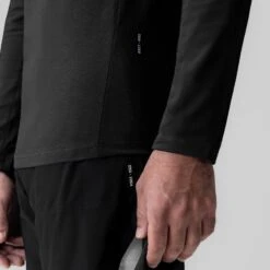 1058. Creora® Cotton Modal Long Sleeve - Black -Fashion Shop BLACK 1058 Creora LongSleeve 4