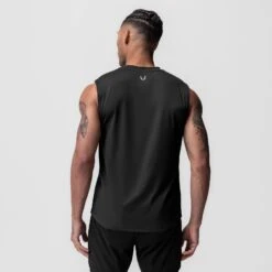 0757. AeroSilver® Cutoff Tank - Black "Box Logo" -Fashion Shop BLACK CutoffTank1 c2794afd c5f9 4903 866d f71e8fd9e75b