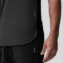 0660. AeroSilver® Established Tee - Black "ASRV" -Fashion Shop BLACK EstablishedTee3