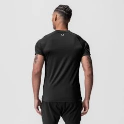 0918. AeroSilver® Fitted Tee - Black "RP" -Fashion Shop BLACK FittedTee1 a818b70f 49e9 4585 9718 ff6c3494d11e